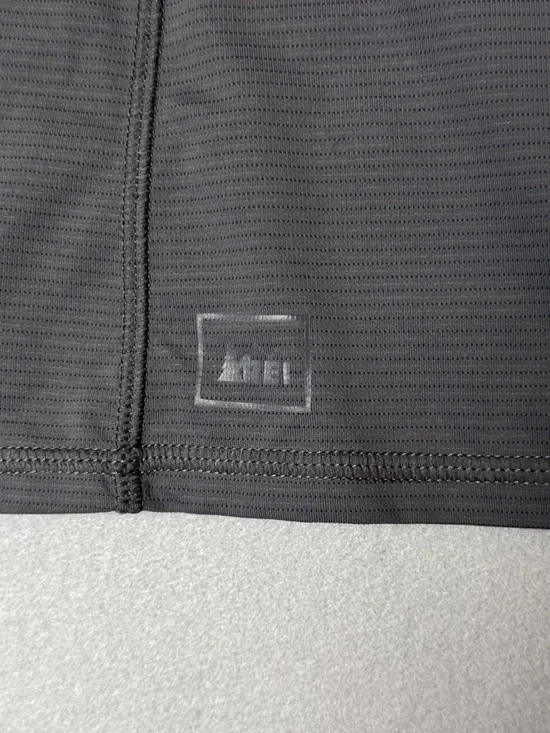 REI Women's Dark Gray Short-Sleeve Performance Tee - Picture 6 of 6